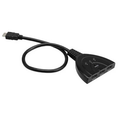 Schalten Sie HDMI 3 in 1 Out Full HD 4K um